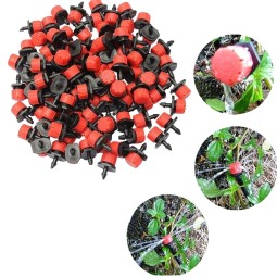 滴灌系统供应商 - 8孔可调滴头