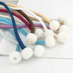 窗帘夹厂家 - 带珍珠设计磁力夹