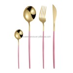 不锈钢餐具供应商 - 韩式筷子套装