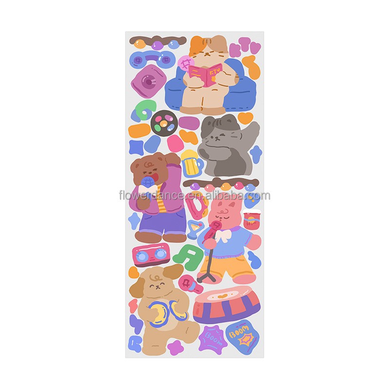 定制贴纸供应商 - 乙烯基吻切标签OEM代工