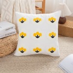 刺绣枕套厂家 - 农舍棉抽象图案