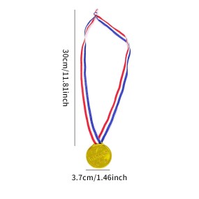 Party Medals Supplier - Gymnastic Birthday Bash Favors