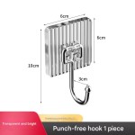 亚克力挂钩供应商 - 自粘无孔设计