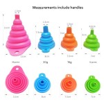 硅胶漏斗供应商 - 可折叠省空间设计