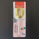 石蜡蜡烛生产厂家 - 可定制数字生日蛋糕蜡烛