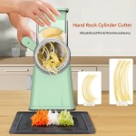 奶酪磨碎器供应商 - 手动金属三刀切菜器