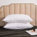 羽绒枕供应商 - 白色酒店品质鹅毛