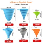 硅胶漏斗供应商 - 可折叠省空间设计