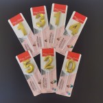 石蜡蜡烛生产厂家 - 可定制数字生日蛋糕蜡烛