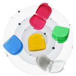 正畸盒生产厂家 - 定制便携假牙盒