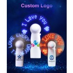 Led手扇厂家 - 可编程定制信息便携