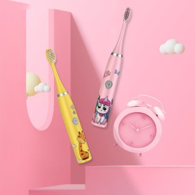 Electric Toothbrush Supplier - Battery Ultrasonic Children Cartoon