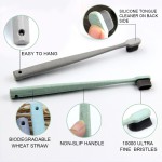 竹牙刷厂家 - 豪华可降解蓖麻油