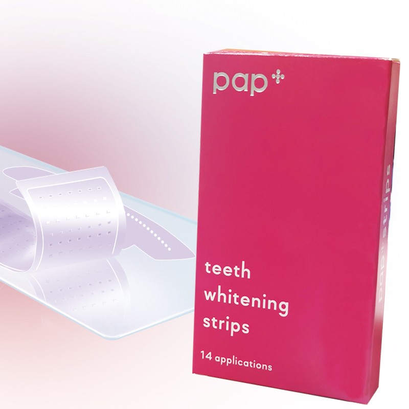 牙齿美白贴厂家 - 14片无过氧化物定制