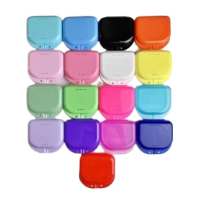 正畸盒生产厂家 - 定制便携假牙盒