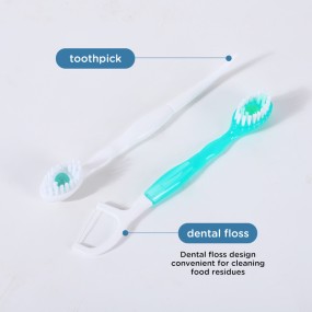 Travel Toothbrush Set Supplier - Portable 5 in 1 Disposable