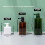 洗发水瓶供应商 - 650毫升PET泡沫泵