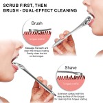 Oral Care Tongue Cleaner Manufacturer - Stainless Steel Double-sided