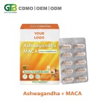 Ashwagandha Capsules Factory - Taiwan OEM ODM Men Wellness Maca Roots