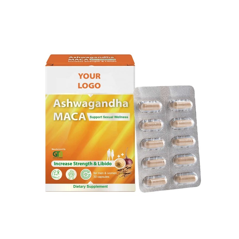 Ashwagandha Capsules Factory - Taiwan OEM ODM Men Wellness Maca Roots