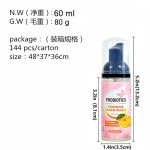 5 Bottle/60ML Woman Intimate Yoni Wash Natural Probiotics Feminine Foam Wash for Detox Cleaning Care