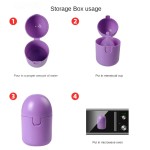 Portable Menstrual Cup Medical Silicone Leak-proof Lady Women Menstrual Period Cup Storage Case Health Care Period Cup