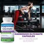 OEM Triple Blend Magnesium Glycinate Amino Acid Capsules Healthy Bones Teeth and Cellular Energy for Adults