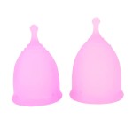 Portable Menstrual Cup Medical Silicone Leak-proof Lady Women Menstrual Period Cup With Storage Case Feminine Hygiene Product