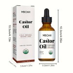 Pure and Nature Nourish Castor Oil  Massage Castor Oil Aromatherapy Oil  Stronger Hair  Eyebrows Skin Care Nails