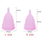 Top-Sale Copa Menstrual Cup 100% Medical Grade Silicone Woman Menstrual Cups