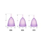 New Set Menstrual Cup Sterilization Kit Reusable Silicone Cup Menstrual Care Menstrual Collection Menstrual Sterilizer Cup
