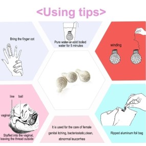 Intimate Care Sanitary Napkin Cleaning Pills Natural Feminine Hygiene Products Chinese Medicine Vaginal Tampon Yoni Pearls Detox