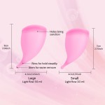 Hot Sale Cheap Price Eco-friendly 2024 100% Silicone Women Reusable Close Fit Menstrual Cup