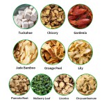 Herbal Chicory Gardenia Tea for Men's Prostate Health Uric Acid Relief Gourmet Healthcare Supplement
