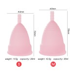 Eco Friendly Copa Menstrual Feminine Hygiene Period Cup Soft Menstrual Cup