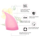 Hot Sale Cheap Price Eco-friendly 2024 100% Silicone Women Reusable Close Fit Menstrual Cup