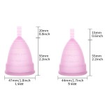 2024  Factory Price Hot Sale Cheap Price Eco-friendly 2022 100% Silicone Women Reusable Close Fit Menstrual Cup