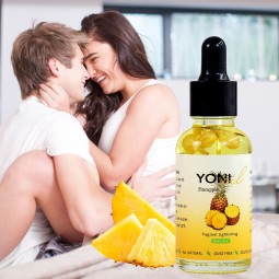 Customized Glass Hair Bottles With Natural and Yoni Rose Essential Oil
