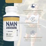 Wholesale Factory Customized NMN Supplement Bulk Capsules Niacinamide Mononucleotide Resveratrol Healthcare Supplement Adults