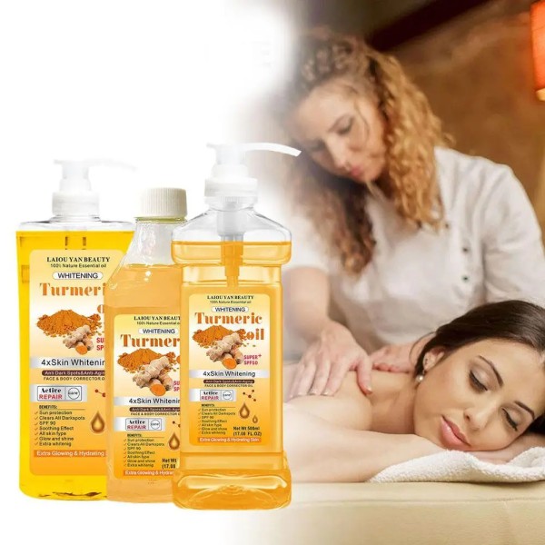 Natural Organic Turmeric Remove Acne Anti-Dark Spot Body Lotion Turmeric Soap Body Oil Turmeric Whitening Cream