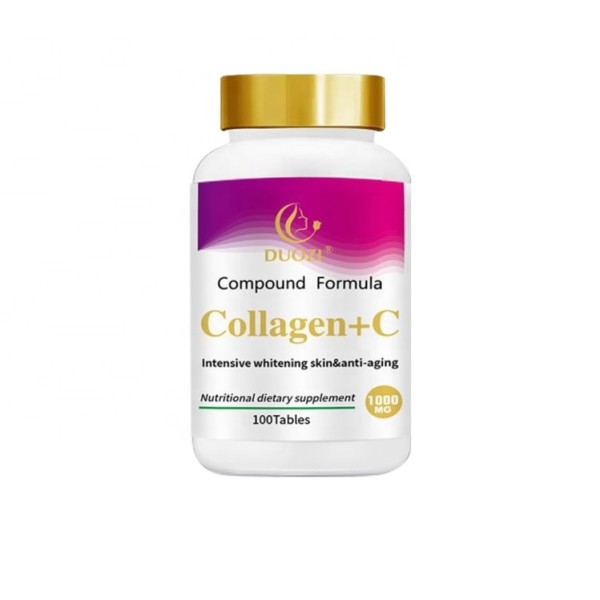 Collagen Tablets Supplier - OEM Skin Beauty with Vitamin C