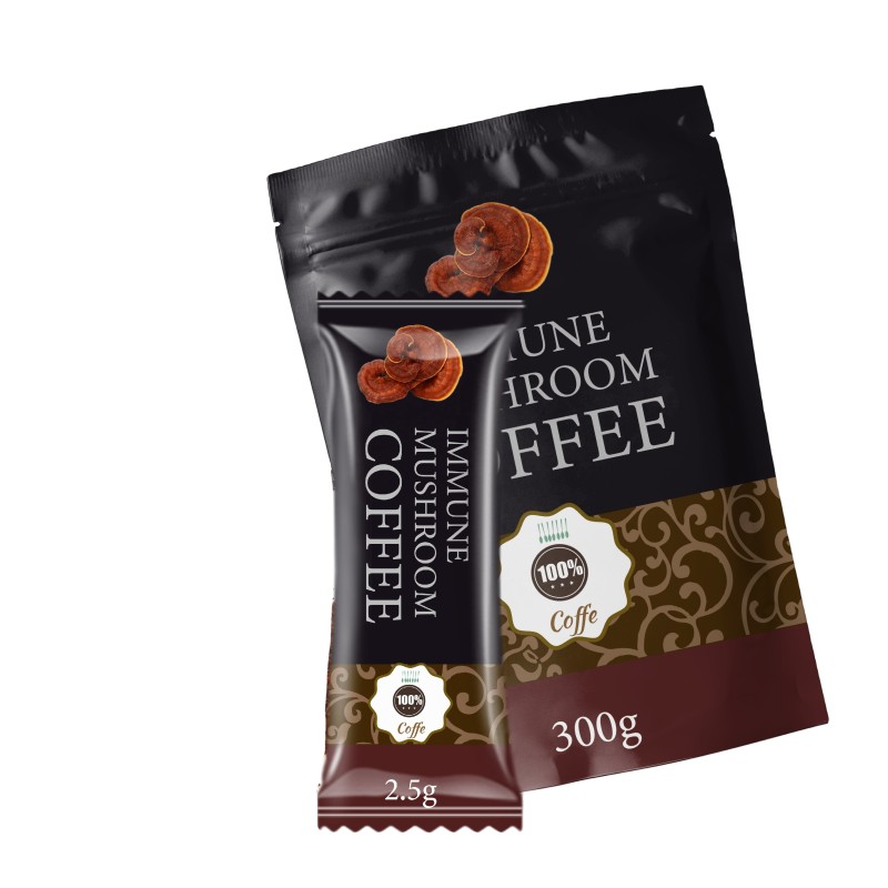 Reishi Mushroom Coffee Manufacturer - No Sugar Organic Instant Coffee