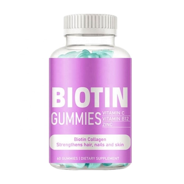 Biotin Collagen Gummies Supplier - Hair Skin Nails Whitening