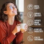 Mushroom Coffee Powder Manufacturer - Arabica with Chaga Rhodiola