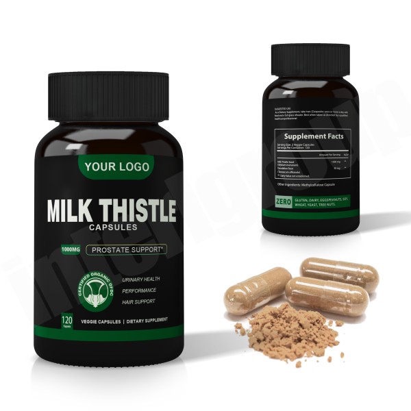 Milk Thistle Capsules Manufacturer - Health Care Silymarin