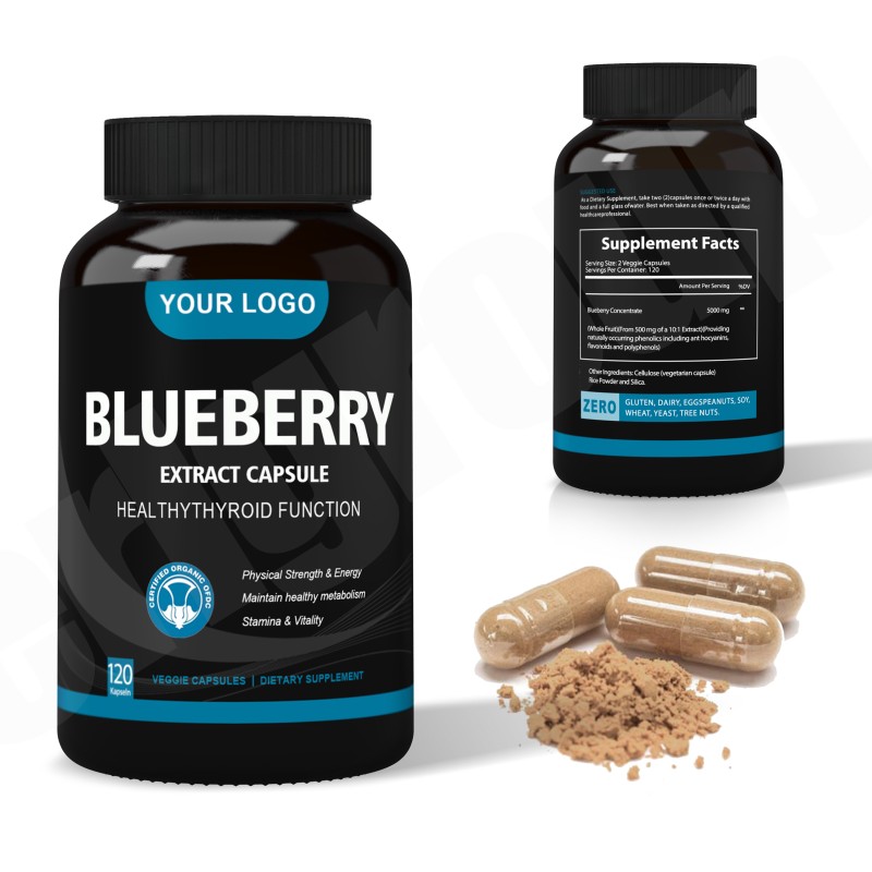 Blueberry Extract Capsules Manufacturer - Private Label Antioxidant