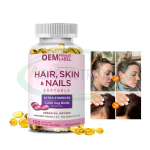 头发皮肤指甲软胶囊供应商 - 生物素胶原蛋白维生素OEM代工