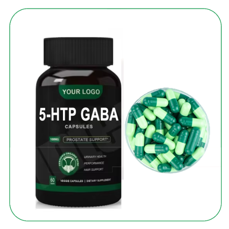 GABA Capsules Factory - 5-HTP 500mg Sleep Supplement