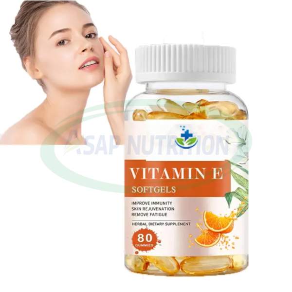 Vitamin E Softgels Supplier - Private Label 400iu Skin Hair