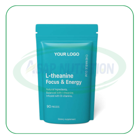 L-茶氨酸口香糖生产厂家 - 无糖薄荷味批发